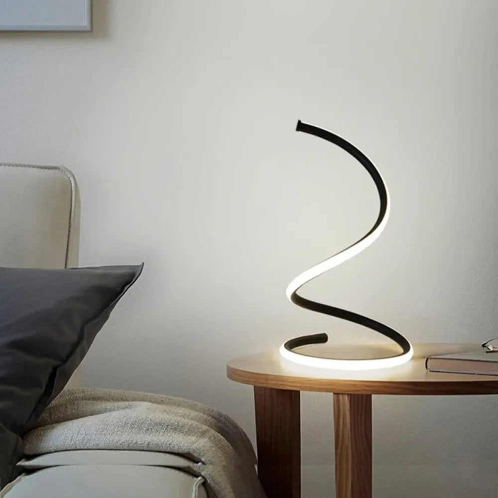 Modern Spiral Lamp