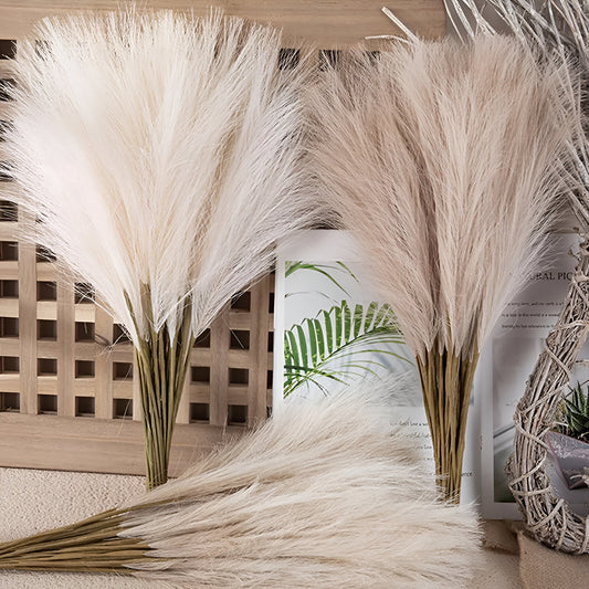 Faux Silk Pampas Flowers