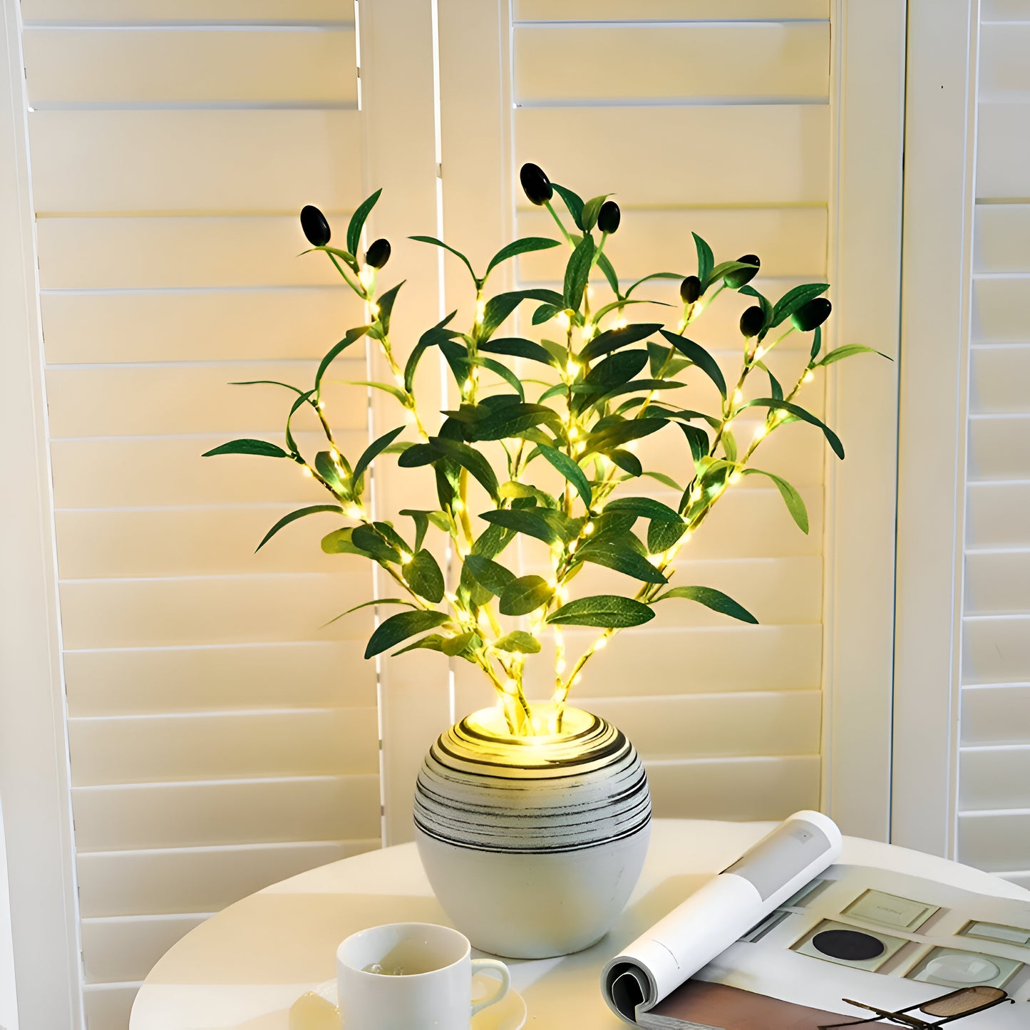 Gleaming Olive Branches